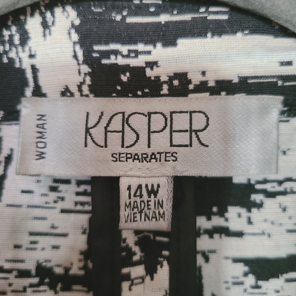 Kasper Jacquard Long Coat/ Jacket - Picture 2 of 3